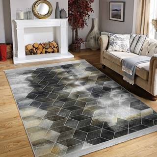 Mila Home Tmavo šedý koberec behúň 80x200 cm - , značky Mila Home