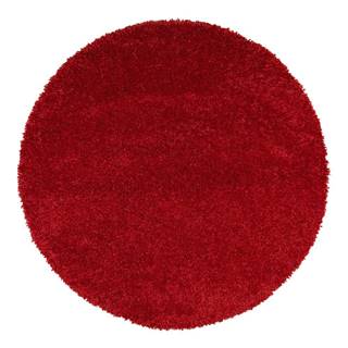 Červený koberec Universal Aqua Liso, ø 80 cm