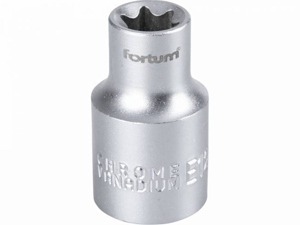 FORTUM Hlavica nastrcna 1/2" vnutorny torx E12, značky FORTUM