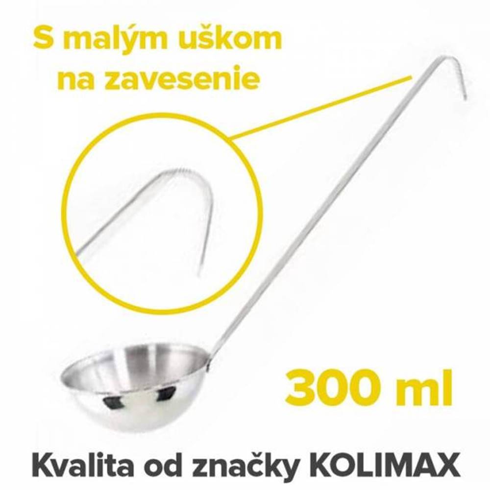 KOLIMAX ČR Nerezová kuchynská naberačka 12 cm/300 ml, dĺžka 41cm, Kolimax, značky KOLIMAX ČR