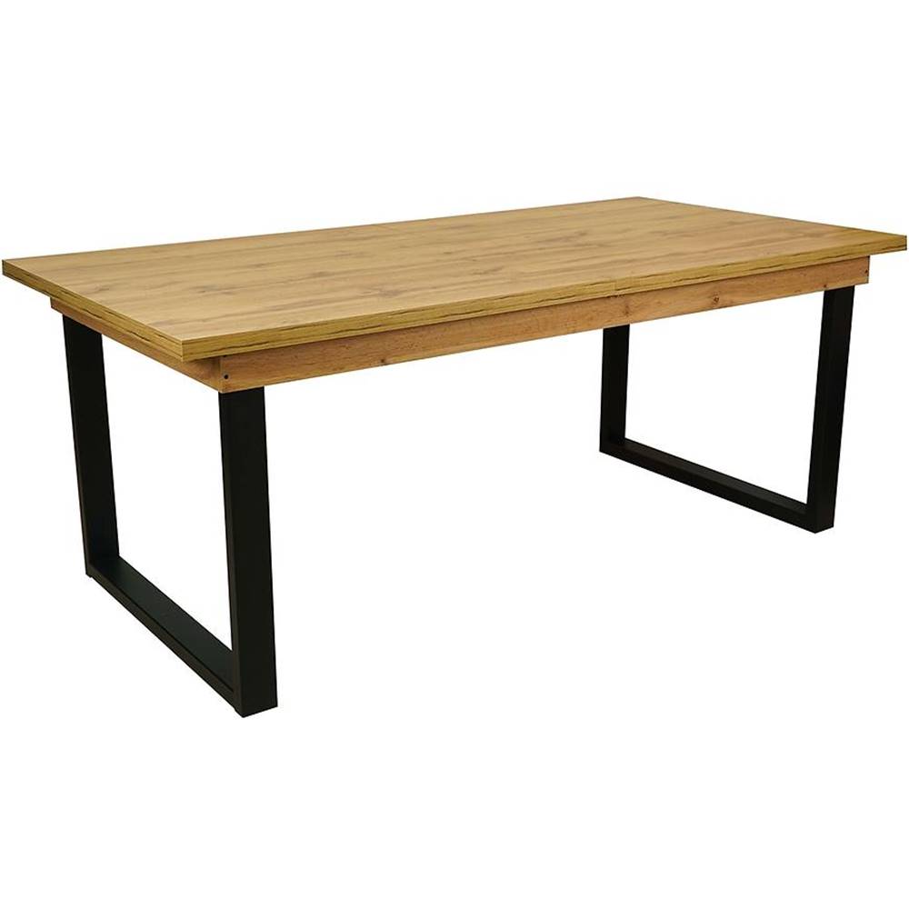MERKURY MARKET Stôl ST-10 160x90+50 dub wotan, značky MERKURY MARKET