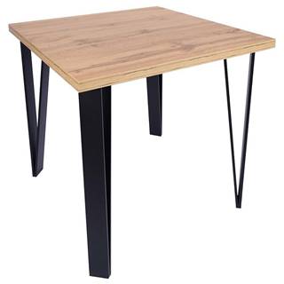 Stôl Karlos 100x100 dub wotan