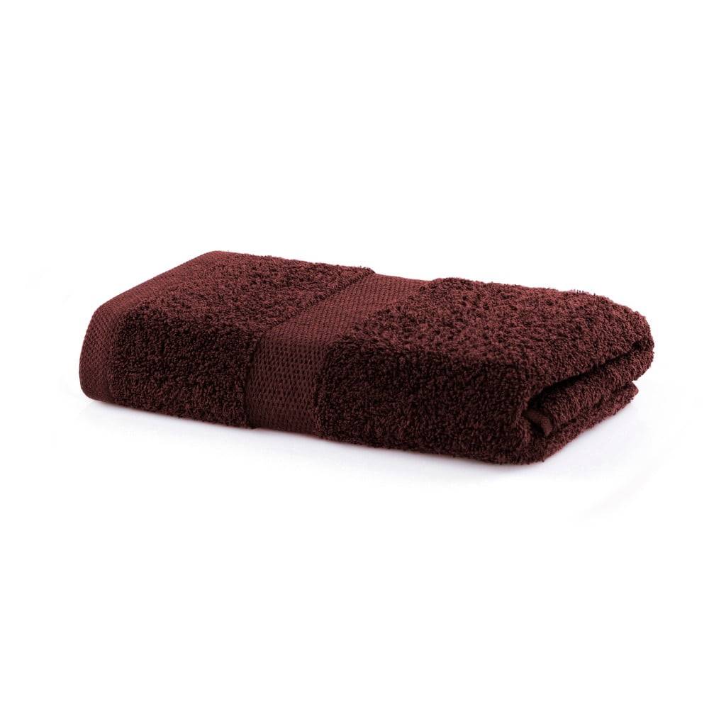 DecoKing Hnedý uterák  Marina, 50 × 100 cm, značky DecoKing