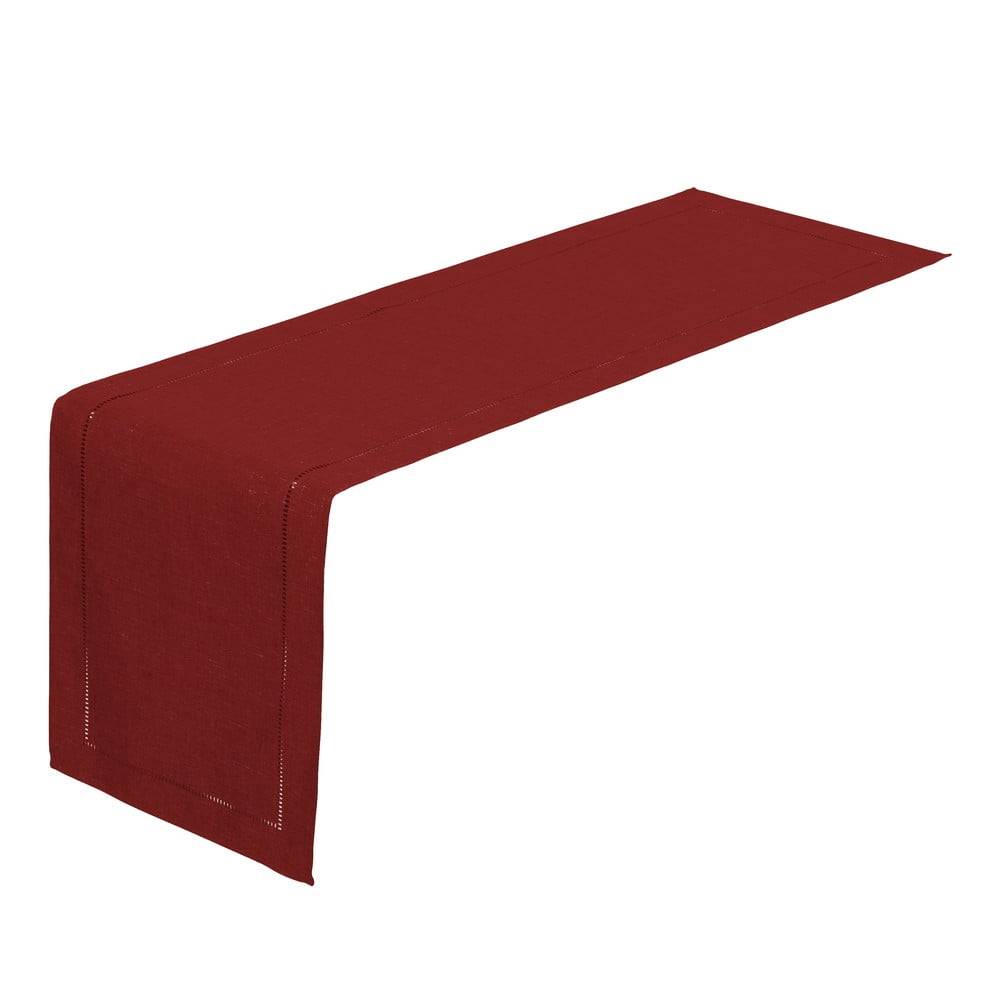 Unimasa Červený behúň na stôl Casa Selección, 150 x 41 cm, značky Unimasa