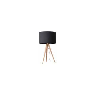 Zuiver Čierna stolová lampa  Tripod Wood, značky Zuiver