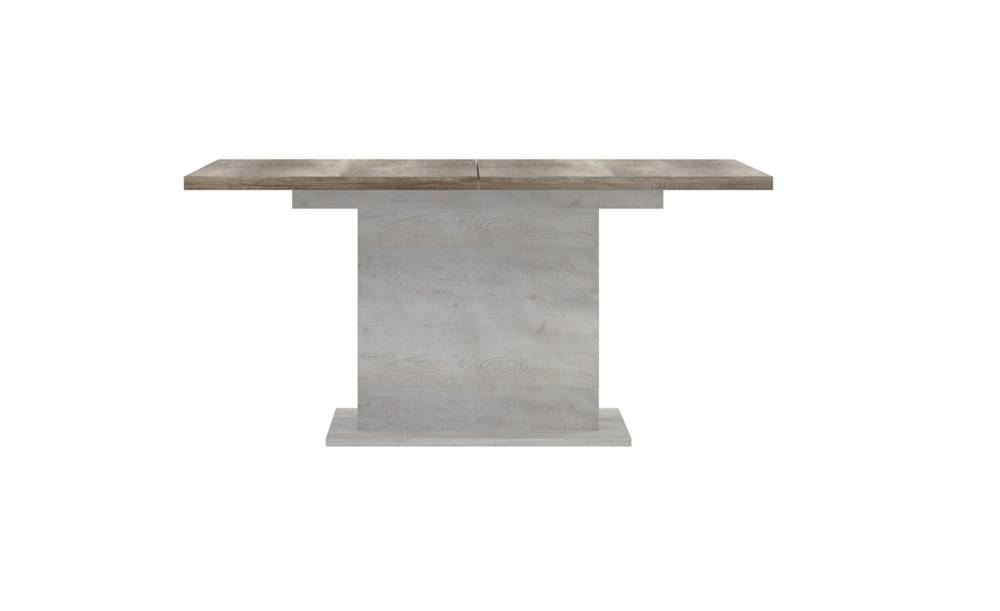 Sconto Jedálenský stôl DURO pínia biela/dub antik, značky Sconto