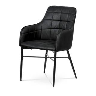 Jedálenská stolička DAMIRA čierna