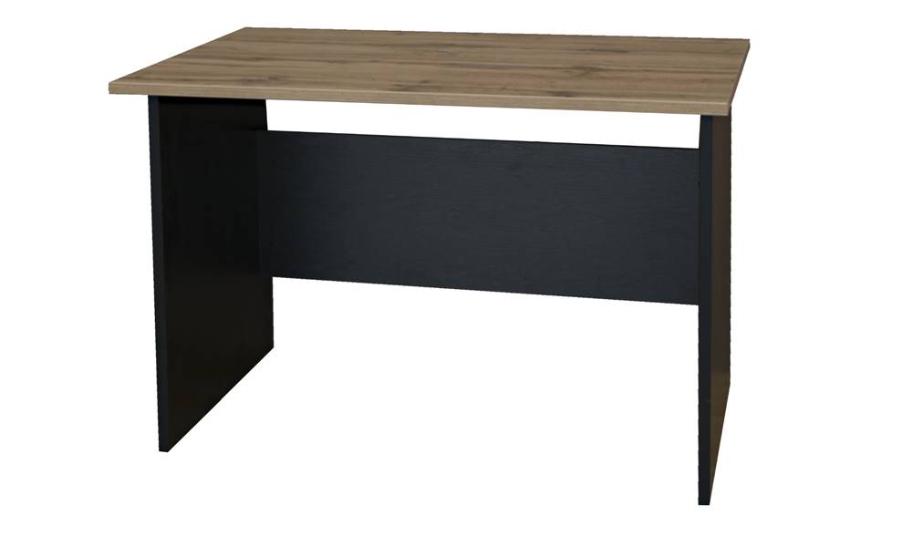 Sconto Písací stôl BÁRA SC 209 dub wotan/čierna, značky Sconto